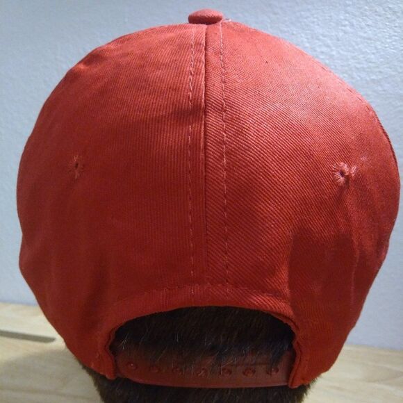 Deadstock Vintage Red Dog Saloon Juneau Alaska Rope Snap Back Hat - Picture 5 of 9